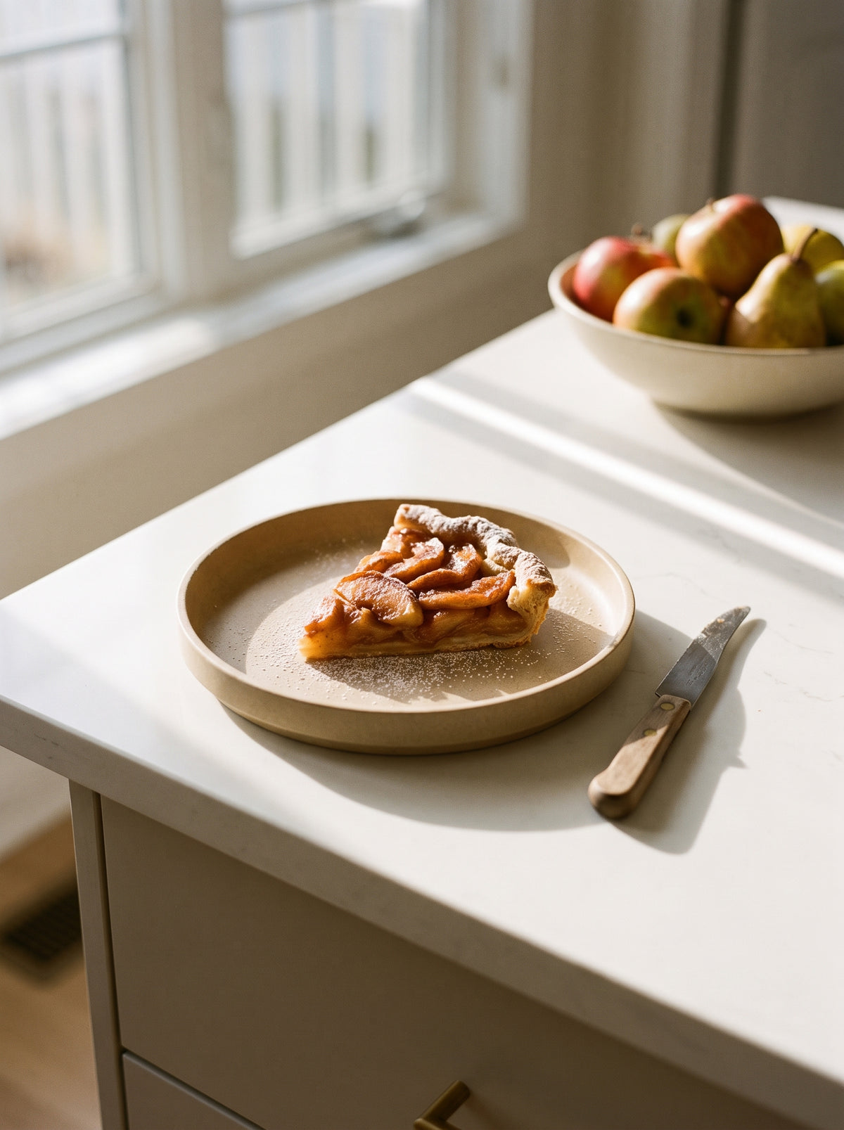 Hasami Porcelain Plate 185 mm, Natural