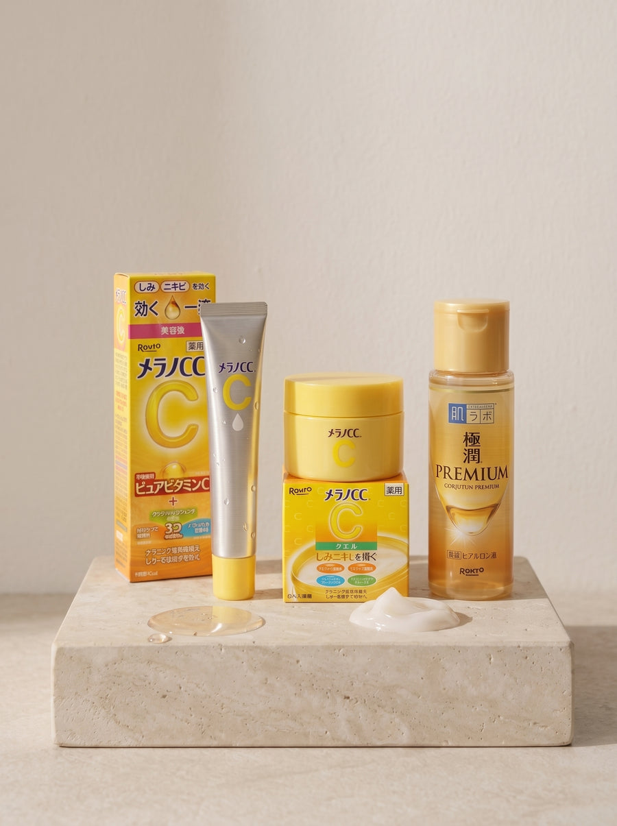 Japanese Vitamin C Brightening Routine
