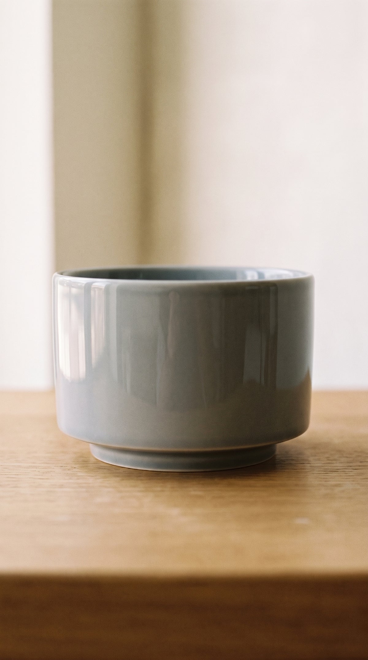 Hasami Porcelain Bowl 85 mm, Gloss Gray