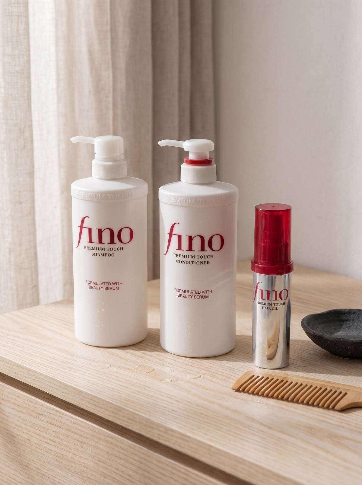 Fino Shampoo, Oil & Conditioner Trio