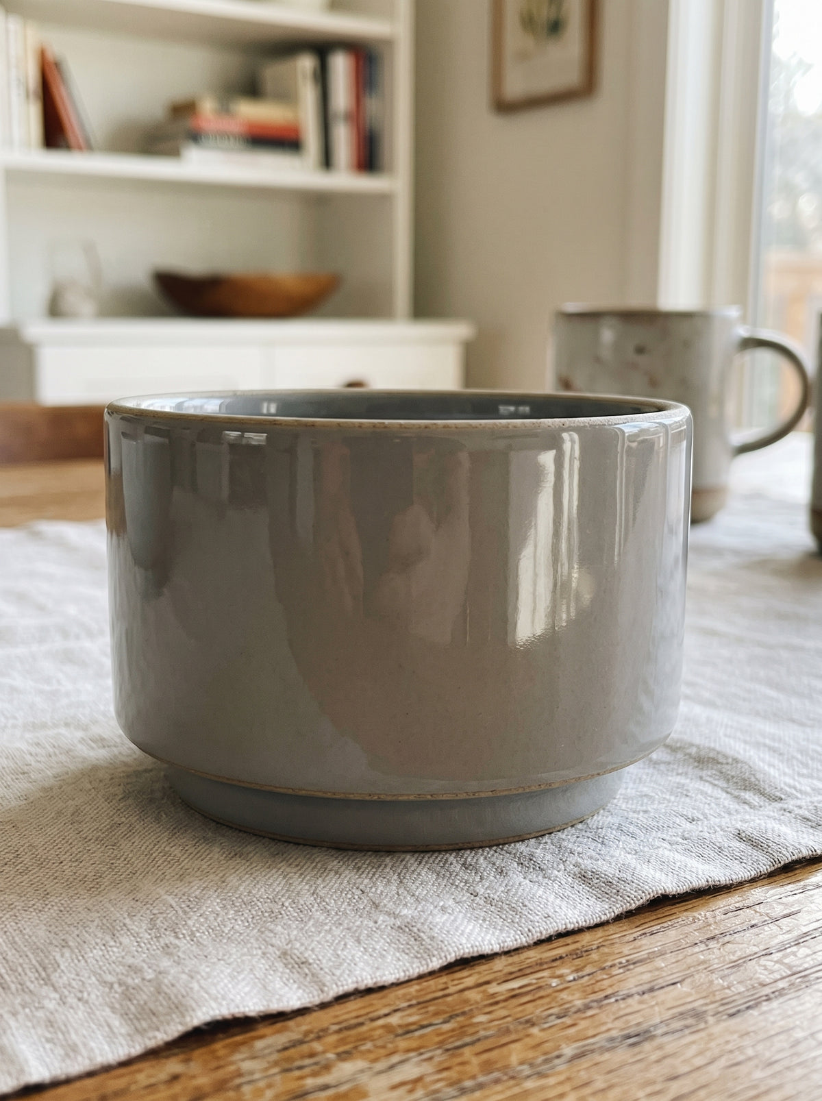 Hasami Porcelain Bowl 85 mm, Gloss Gray
