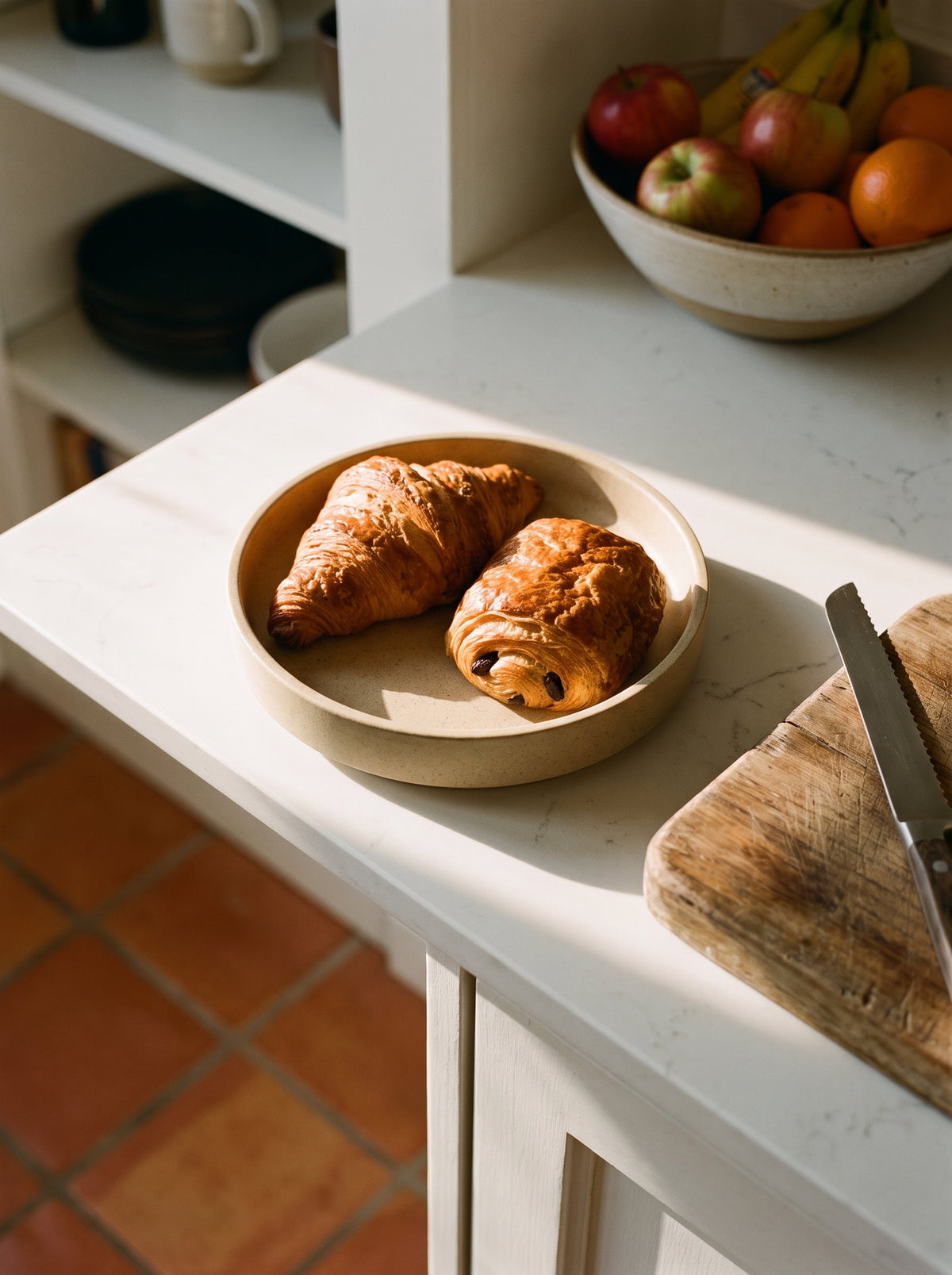 Hasami Porcelain Plate 145 mm, Natural