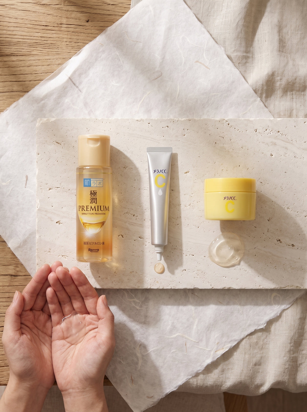 Japanese Vitamin C Brightening Routine