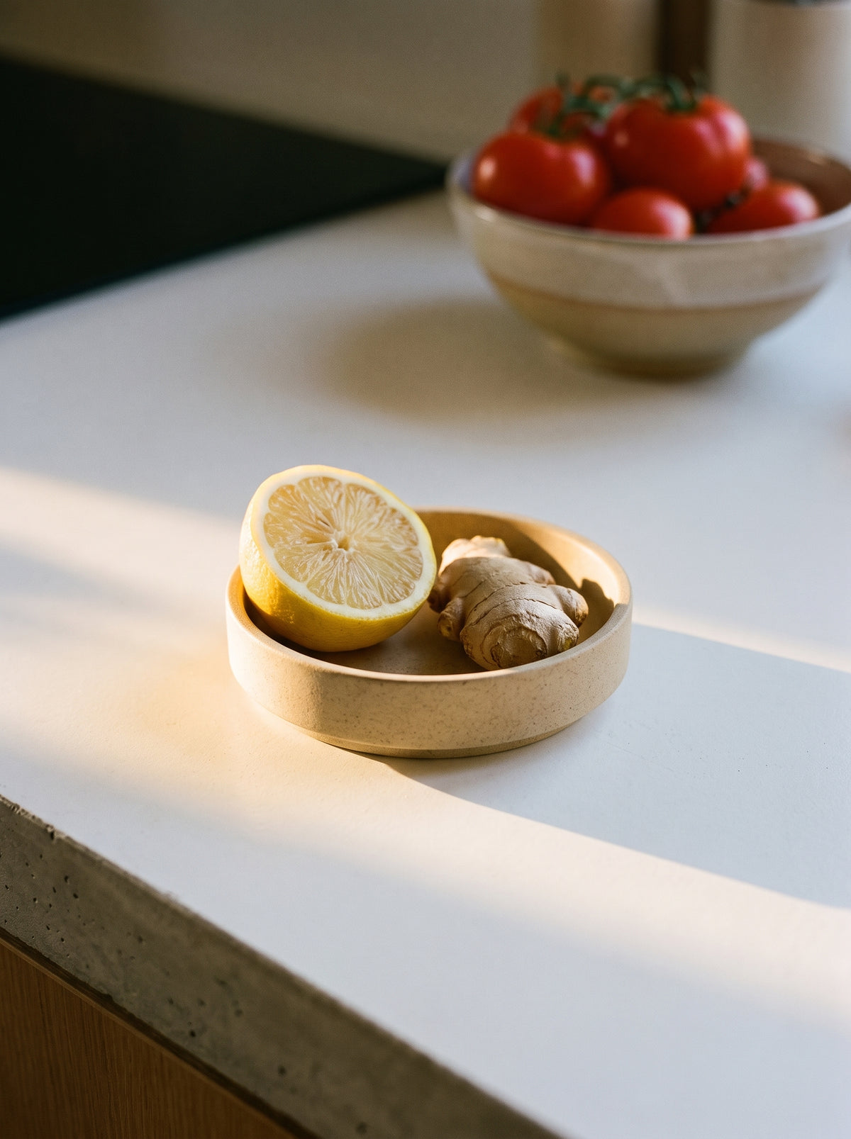 Hasami Porcelain Plate 85 mm, Natural