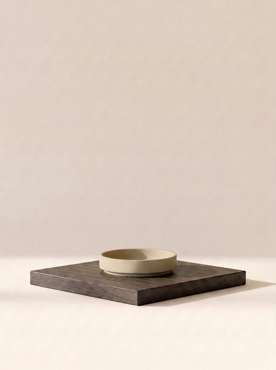 Hasami Porcelain Plate 85 mm, Natural